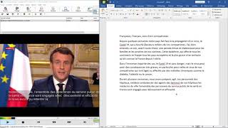 Transcription en direct avec Dragon puis transcription automatique avec Google Docs [upl. by Putnam]