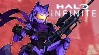 HALO INFINITE CUSTOM GAMES w woops amp friends [upl. by Eetnwahs]