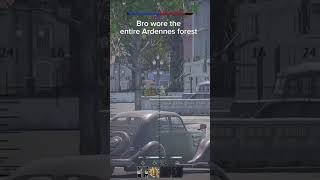 Bro wore the entire Ardennes forest warthunder wt ytshorts meme funny yt gaijin snail memes [upl. by Loredo772]