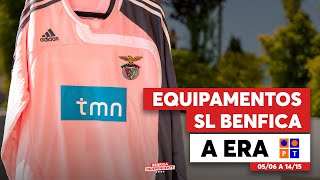 EQUIPAMENTOS DO BENFICA  A era PT  0506 a 1415 [upl. by Yacano]