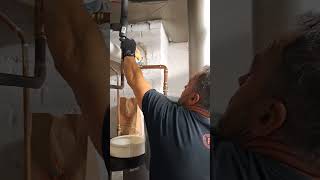 Installation of expansion tank for domestic hot water 4 [upl. by Boeke984]