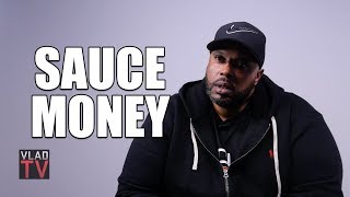 Sauce Money on Ghostwriting for Rappers Doesnt Consider Drake a quotGeniusquot Using Writers Part 7 [upl. by Kenimod]