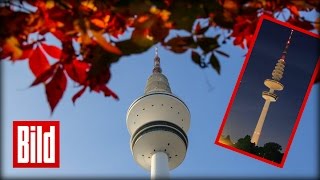 Fernsehturm in Hamburg Toller Blick vom Telemichel [upl. by Nosaes]