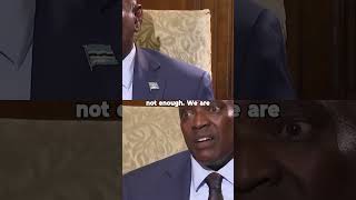 President of Botswana Masisi Speaks on Vaccine Funding and Independence [upl. by Atinar105]