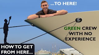 How To Get A Job On A Yacht With NO EXPERIENCE  Tips For Aspiring Yacht Deckhands And Stews [upl. by Lawler514]