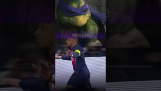 Kylian Mbappe 🥷 Donatello 🐢 Tortue Ninja TMNT PSG NinjaTurtle Mbappe [upl. by Sherburne]