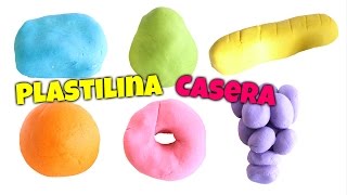 Plastilina Casera para Niños SIN COCINAR PLAY DOH Casero [upl. by Garold971]