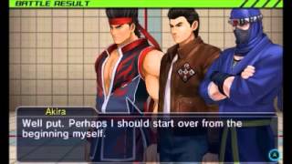 Project X Zone 2  Ryo Hazuki Unique Post Battle Dialog [upl. by Prent]