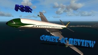 FSX  Just Flight De Havilland Comet 4C Review [upl. by Asertal274]