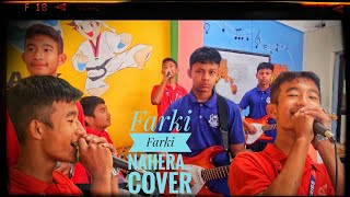 Farki Farki nahera malai  jamming vocal Sraman Guitar vineeth Cajon Niyam [upl. by Esalb450]