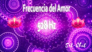 FRECUENCIA DEL AMOR 528 Hz Tono Milagroso ✦ Aumenta la Vibración y Armoniza la Energía ✦ Repara ADN [upl. by Zaneski]