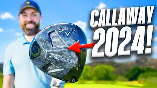 NEW 2024 DRIVER  CALLAWAY PARADYM AI SMOKE REVIEW [upl. by Tratner]