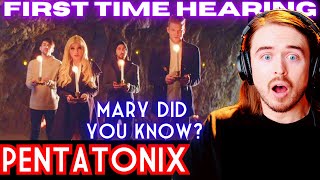 Pentatonix  quotMary Did You Knowquot Reaction FIRST TIME HEARING [upl. by Balsam880]