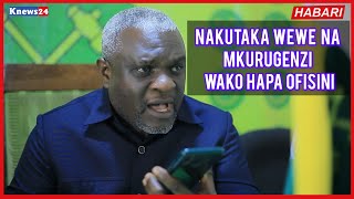 MKURUGENZI NA MWANASHERIA WA JIJI WAITWA NA CCM KUJIELEZA [upl. by Kathrine522]