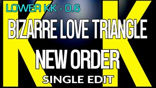 KaraoKe • Bizarre Love Triangle • New Order Single Remix Original Reduced Vocal 06 Semitone [upl. by Ennairol]