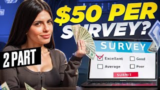 Earn 50 For Every Survey You Complete  FULL GUIDE [upl. by Camarata]