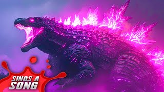 Godzilla Sings A Song Part 2 Godzilla x Kong The New Empire Monsterverse Parody [upl. by Nyrroc]