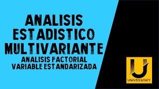 ANÁLISIS FACTORIAL Variable estandarizada Comunalidad y especificidad con ejemplo [upl. by Zobe]