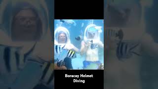 Boracay Helmet Diving ❤ boracay philippines helmetdiving boracay2024 [upl. by Eimme596]