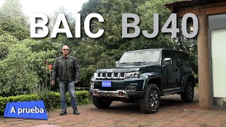 BAIC BJ40 2022  El Wrangler chino se renueva notablemente [upl. by Rene510]