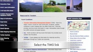 TUTORIAL  NCDOTs Live Traffic Cameras [upl. by Niahs]