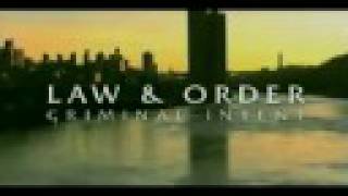 Law amp Order Criminal Intent Theme Season Six UK Version [upl. by Atnuhs]