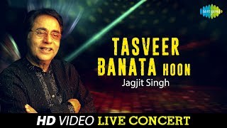 Tasveer Banata Hoon  Jagjit Singh  Concert Video [upl. by Romain348]