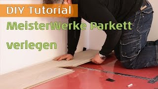 MeisterWerke Parkett verlegen [upl. by Aili747]