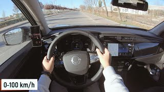 SsangYong Korando eMotion Electric POV Test Drive [upl. by Yesdnyl106]