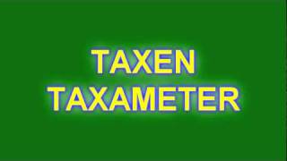 Taxen Taxameter [upl. by Erreipnaej157]