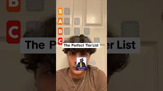 The Perfect Rapper Tier List rappers tierlist filter opinion [upl. by Judi982]