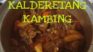 KALDERETANG KAMBING ILONGGO STYLE [upl. by Anatnas632]