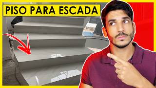 ESCADA DA SUA CASA  19 PISOS PARA USAR NA ESCADA [upl. by Blainey]