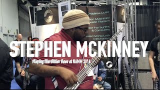 Steve McKinney NAMM 2016 [upl. by Yeoz]