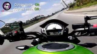 Kawasaki ER6n TOP SPEED [upl. by Gerger]