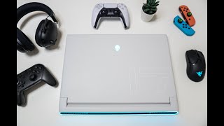 Alienware x17 Unboxing 4K 120Hz RTX 3080  Out of the box benchmark [upl. by Neona]