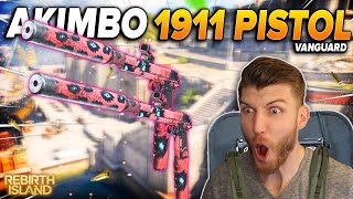 Using The Akimbo 1911 and Riot Shield On Rebirth Island Best Akimbo Class  Call of DutyWarzone [upl. by Sopher]