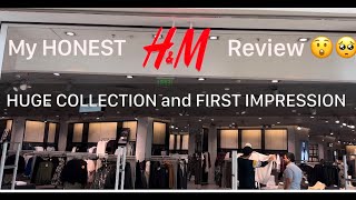 HampM COLLECTION😲🥺 and FIRST IMPRESSION  MY HONEST REVIEW entertainment fashion college sale [upl. by Kacey968]