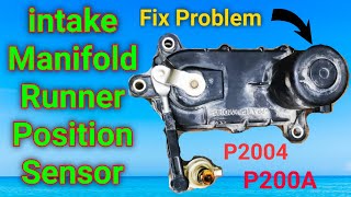 Bad intake manifold runner Intake manifold runner control symptoms Intake manifold runner issue [upl. by Notsur182]