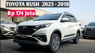 HARGA TOYOTA RUSH BEKAS  201820192020202120222023 [upl. by Joashus868]