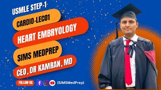 Heart Embryology amp Fetal Circulation  USMLE First Aid Complete Lec01 [upl. by Oman902]