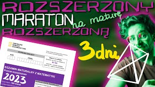 🏆OSTROSŁUP bez LICZB za 5 pkt ⚡️ROZSZERZONY MARATON na MATURĘ ROZSZERZONĄ❗️ Zostały 3dni [upl. by Fayth]