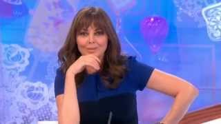 Carol Vorderman doesnt realise the camera is back on  Loose Women 24th June 2013 [upl. by Ttelrats]