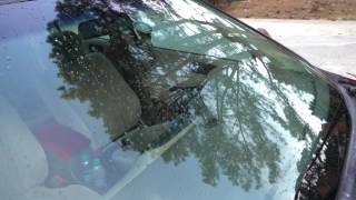 Deep Clean Your Windshield With A Clay Bar For Super Clean Results [upl. by Adnylam]