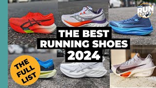 The Best Running Shoes To Buy 2024 The Full List – Nike Adidas Saucony Hoka Asics and more [upl. by Yasmine]