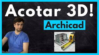 ✅ Cotas 3D en Archicad [upl. by Llerrad]