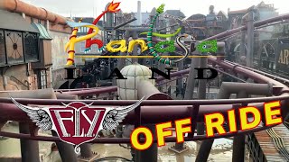 Phantasialand Fly Off Ride [upl. by Undis]