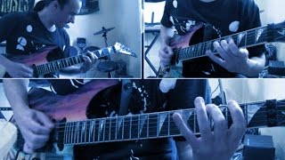 Iron Maiden  Empire Of The Clouds guitar cover with tabs [upl. by Holder383]