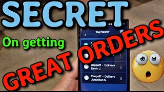 The SECRET on getting great orders is to become a TOP DASHER Ubereats and Doordash delivery [upl. by Murielle]