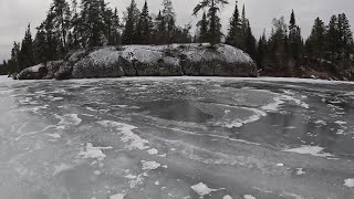 Hiking to Tuscarora  Beautiful Early ice [upl. by Garaway]